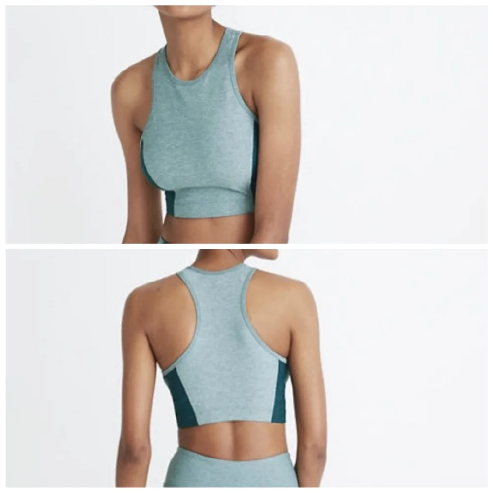 OUTDOOR VOICES x MADEWELL Athena Active Crop Top
